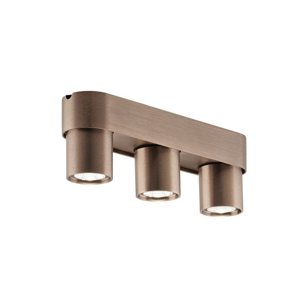 AURA C3 Ceiling Light, rose gold, LIGHT-POINT