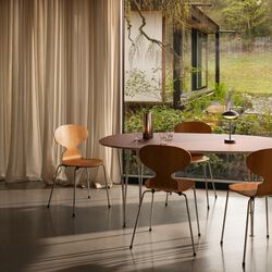 Superellipse&trade; | B616 | Dining Table | Rusty Red, Fritz Hansen
