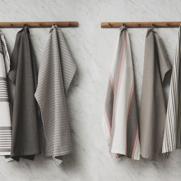 Tea Towel, small stripes, By Mogensen