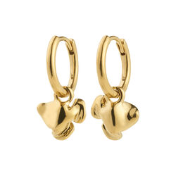 LUIS earrings, gold plated, Pilgrim
