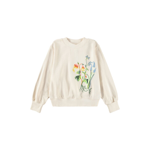 Marge Sweater, pearled ivory, Molo