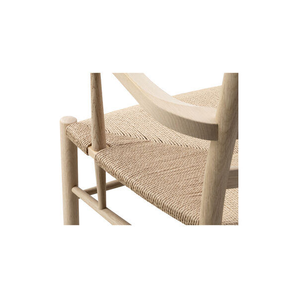 Klint Armchair, soap treated oak, Fredericia Furniture