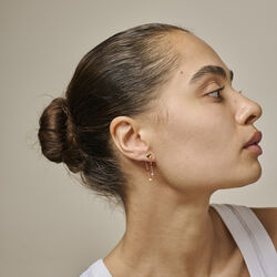 Lola Heart Earrings, rosie, ENAMEL Copenhagen