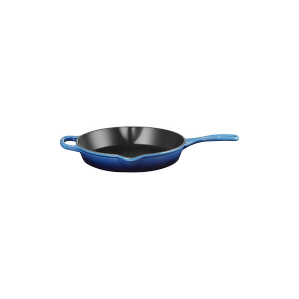 Signature cast iron deep skillet &Oslash; 26 cm, azure blue, Le Creuset