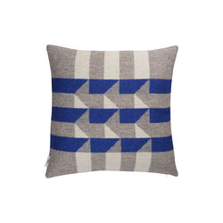 KVAM Cushion, blue, Røros Tweed