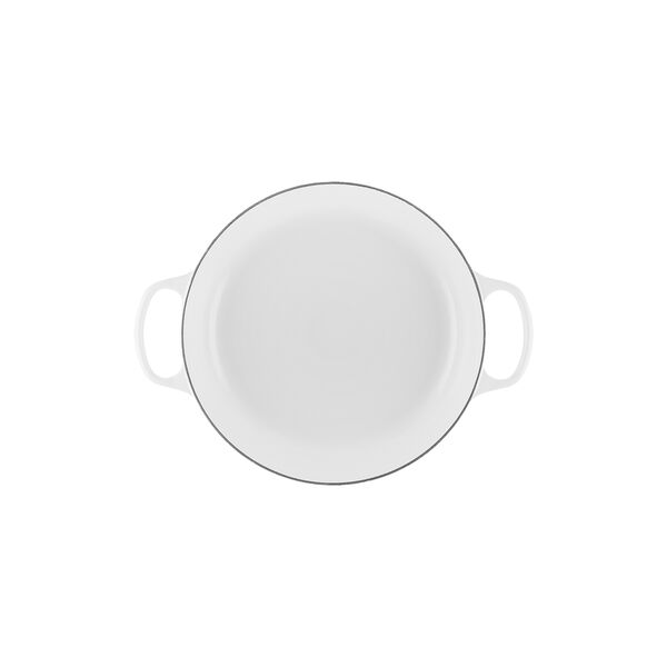 Signature cast iron buffet pot 30 cm, white, Le Creuset