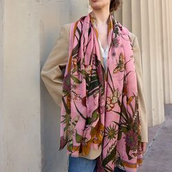LIVING&nbsp;GARDEN&nbsp;Scarf, pink, Bella Ballou