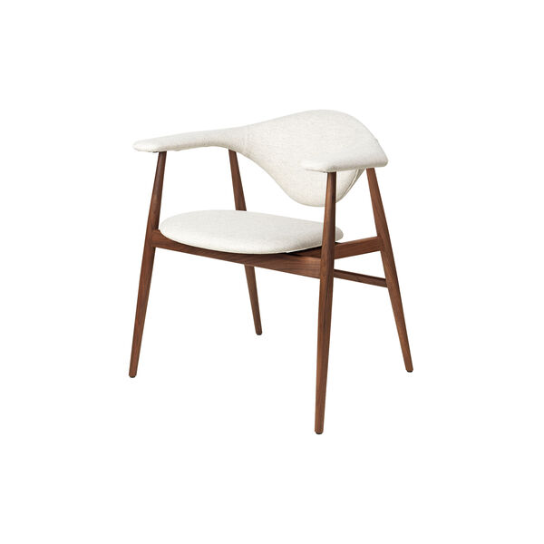 Masculo Dining Chair, Plain 0026/oiled american walnut, GUBI