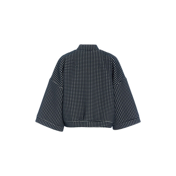 Scuba tiles bomber jacket, black/ivory scuba tiles Scuba tiles bomber jacket, black/ivory scuba tiles, BITTE KAI RAND