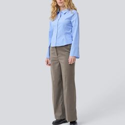 Pattimd shirt, blue white stripe, Modström