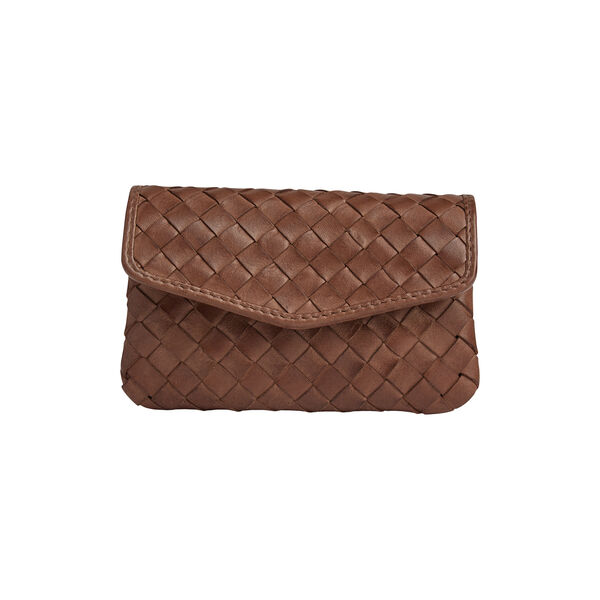 FaithMBG Coin Purse Weave, cognac, Markberg