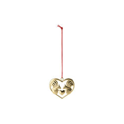 Nuts about you ornament, gold plated, Rosendahl