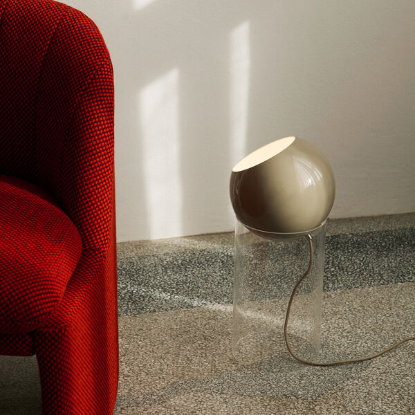 Topan VP14 Floor Lamp, grey beige, &Tradition