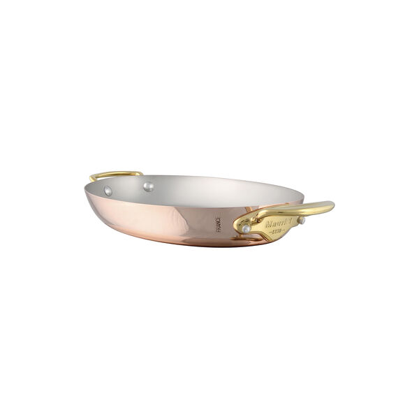 M'150B Oval Pan with 2 handles, Mauviel 1830