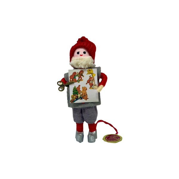 Man with crawling elves 2026, Anne Beate Design