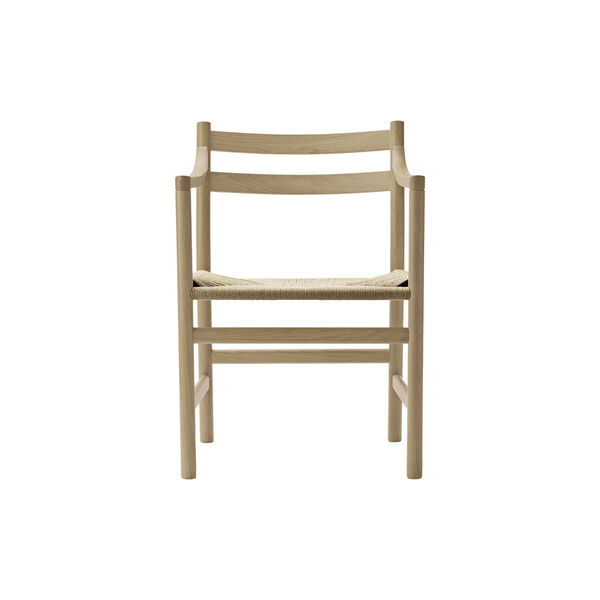 CH46 Dining Chair, white oiled oak/natural, Carl Hansen & Søn