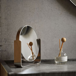 Ume Table Mirror w. 5x Magnification, steel, Zone Denmark