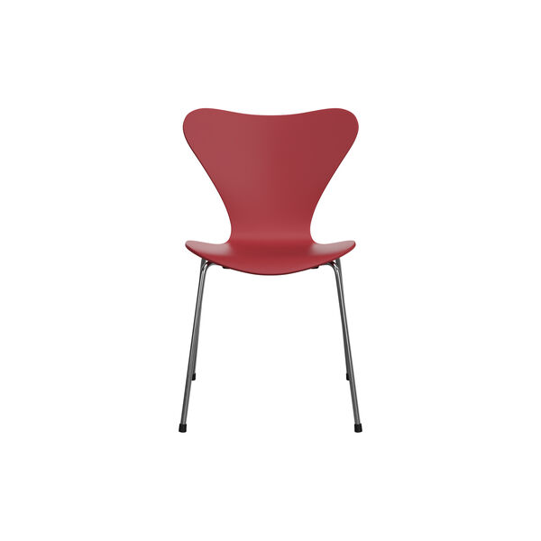 Series 7&trade; 3107 Verner Panton 100 Chair, red, Fritz Hansen