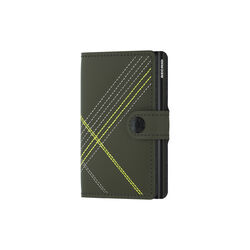 Miniwallet, stitch lime, Secrid