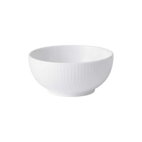 White Fluted Bowl 24 cl, Royal Copenhagen
