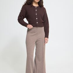 IHKATE TWILLISH Trousers, java/almond milk, ICHI