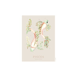 Pisces Poster, All by Voss
