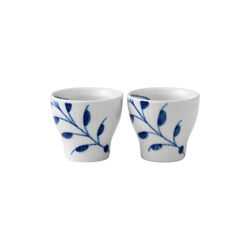 Blue Fluted Mega Egg Cup, 2 pcs, Royal Copenhagen