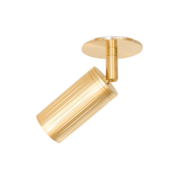 Luminar Box Mount Ceiling Light, brass, Rama Lights