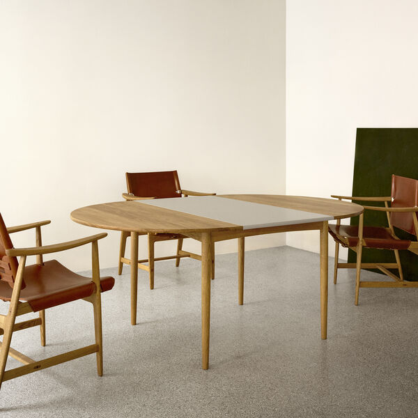 BM0121I Extension Leaf, grey, Carl Hansen & S&oslash;n