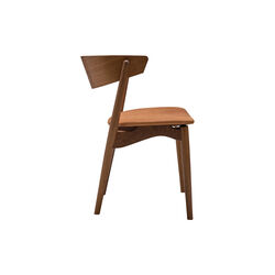 Sibast No 7 Dining Chair, smoked oak/cognac, Sibast Furniture