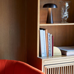 Como SC53 Portable Table Lamp, bronzed brass, &Tradition