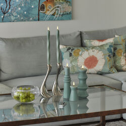 Sille Geometry LED light, sandy green, Sirius Home