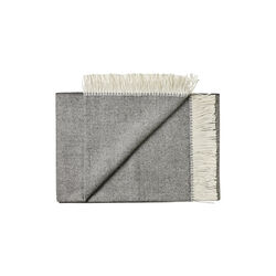 La Paz Throw, 05109 dark grey, Silkeborg Uldspinderi