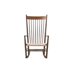J16 Rocking Chair, lacquered walnut, Fredericia Furniture