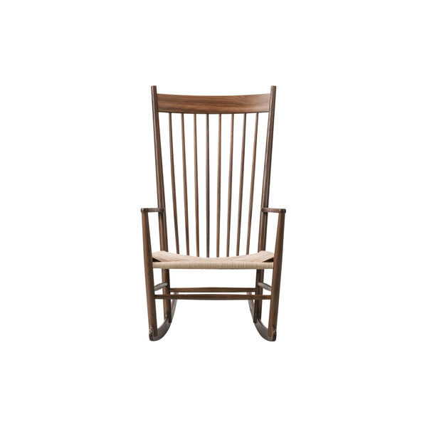 J16 Rocking Chair, lacquered walnut, Fredericia Furniture
