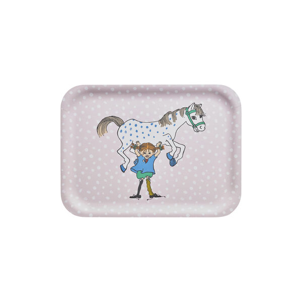 Pippi and the horse tray, multicolour, Muurla
