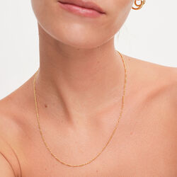 Figaro Necklace, gold plated, Philippa Studios
