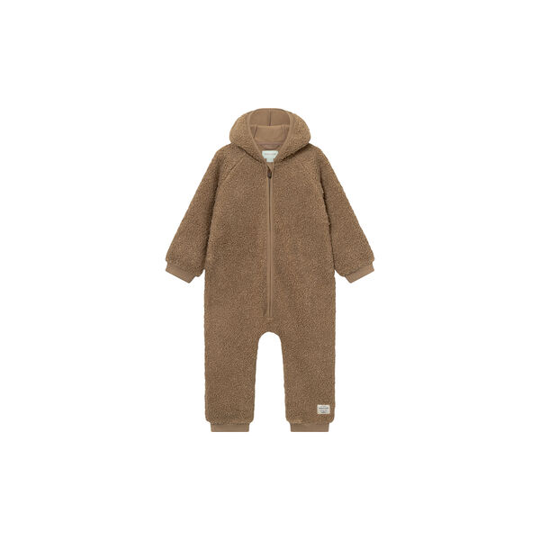 MATADEL Teddyfleece Jumpsuit, otter brown, Mini A Ture