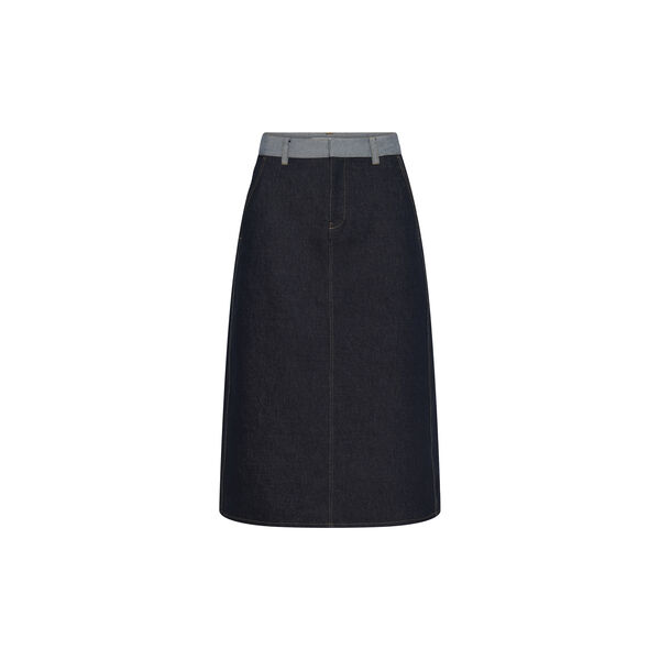 DeirdraIW Denim Skirt, dark blue denim, InWear