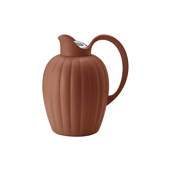 Bernadotte Thermo Jug, terracotta, Georg Jensen