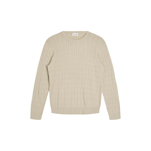 Cotoncash Cable - Iq, champagne beige, SAND Copenhagen