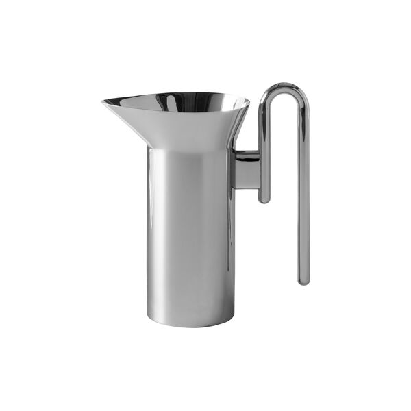 Momento JH38 Jug, polished steel Momento JH38 Jug, polished steel, &Tradition