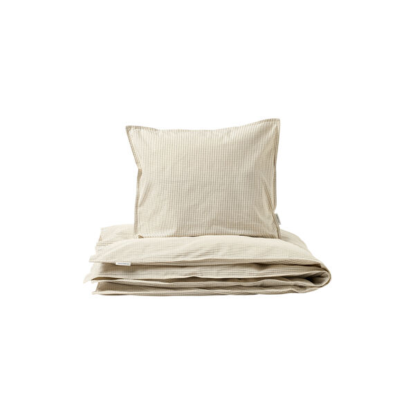 BEDDING - EXTRA LENGHT, creme black plaid, Studio Feder