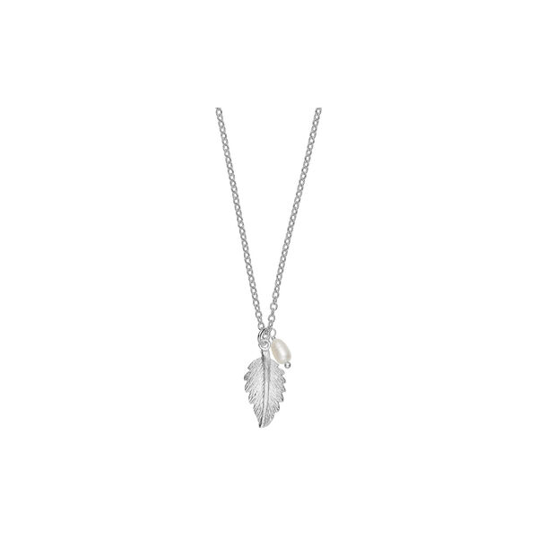 Linn necklace, silver plated Linn necklace, silver plated, Pure by Nat
