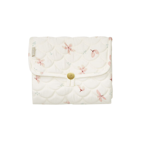 Quilted Changing Mat, windflower creme, Cam Cam Copenhagen