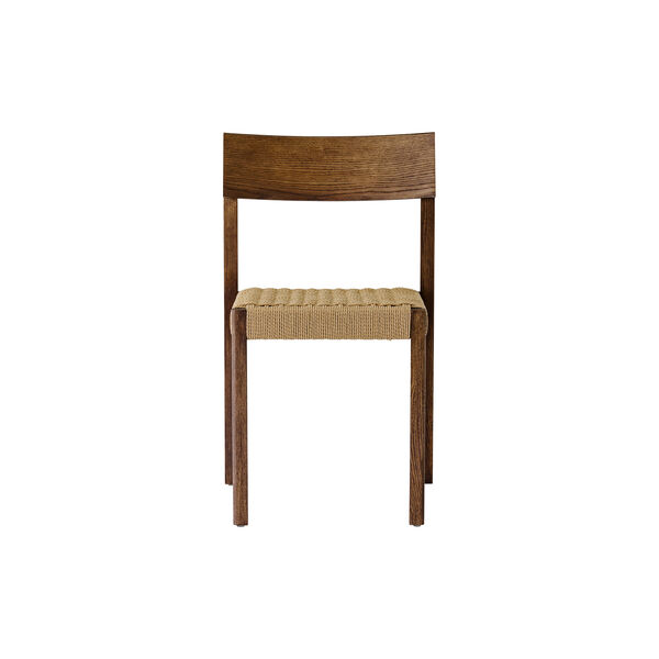Mauro Dining Chair | Dark Stained Oak/Natural, Audo Copenhagen