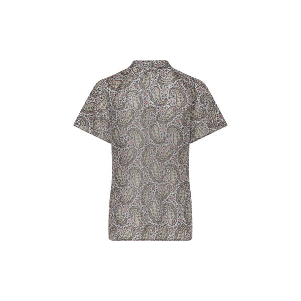 427HMTerina blouse, rose paisley print, Heartmade