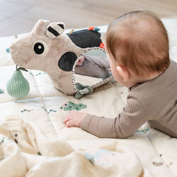 Dotti Activity Floor Mirror, sand, Done by Deer