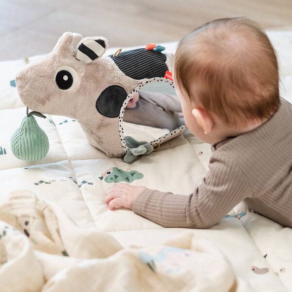 Dotti Activity Floor Mirror, sand, Done by Deer