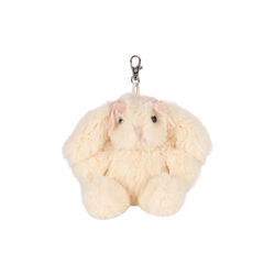 Animal Bag Charm, white bunny, Konges Sl&oslash;jd